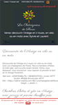 Mobile Screenshot of les-chataigniers-de-florac.com